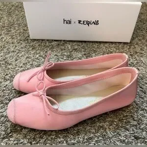 hai | Shoes | Hai X Requins Pink Ballet Flats | Poshmark